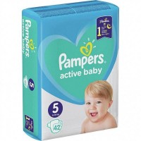 Подгузники Pampers Active Baby Размер 5 (11-16 кг), 42 шт